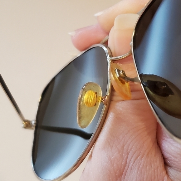 Vintage Sun-Ray Taiwan Mirror Aviator Sunglasses - Picture 4 of 15